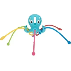 Nuby Bath Toys*- Octopus 100% Silicone Pull String Interactive Toy