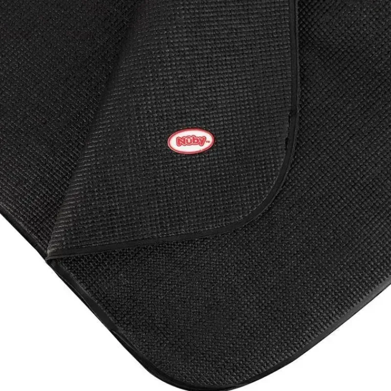 Nuby Seat Protectors*- On The Go Kids Car Seat Protection Undermat In Black