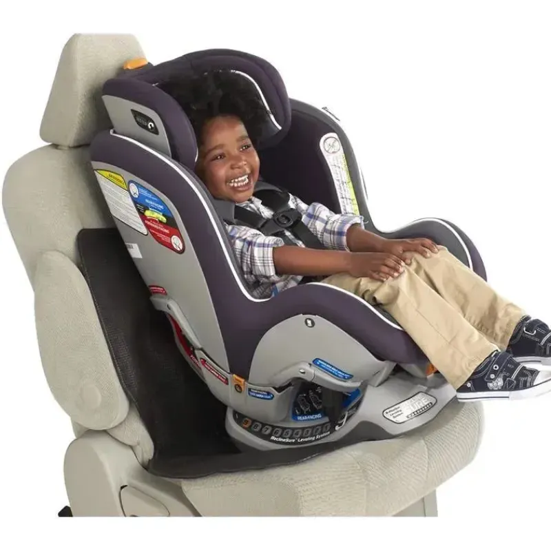 Nuby Seat Protectors*- On The Go Kids Car Seat Protection Undermat In Black