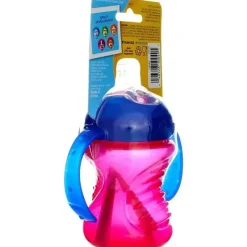 Nuby Straw, Sippy & Training Cups|Dishes, Utensils & Food Containers*- 8Oz 2 Handle Super Spout Cup, Colors May Vary