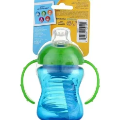 Nuby Straw, Sippy & Training Cups|Dishes, Utensils & Food Containers*- 8Oz 2 Handle Super Spout Cup, Colors May Vary