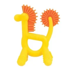 Nuby Rattles & Teethers*- 1-pack Geo Zoos, Assorted | Elephant, Giraffe, Octopus And Zebra