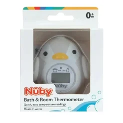 Nuby Bath Safety*- Penguin Baby Bath Thermometer