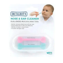 Nuby Oral & Nasal Care*- 2Pk Baby Ear And Nose Cleaner With Case