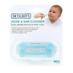 Nuby Cleaning*- 2Pk Ear And Nose Cleaner With Case, Boy