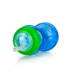 Nuby Water Bottle|Dishes, Utensils & Food Containers*- 1Pk 10Oz Ns Flexi Straw Cup, Assorted Colors