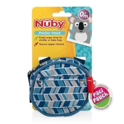 Nuby Diaper Bag Accessories*- 3Pk Pacifier Hygienic Paci-Pouch Combo for Travel