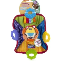 Nuby Rattles & Teethers*- Plush Teething Blankie