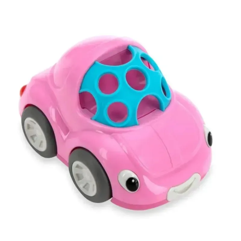 Nuby Rattles & Teethers*- Rattle Pals, Pink Car