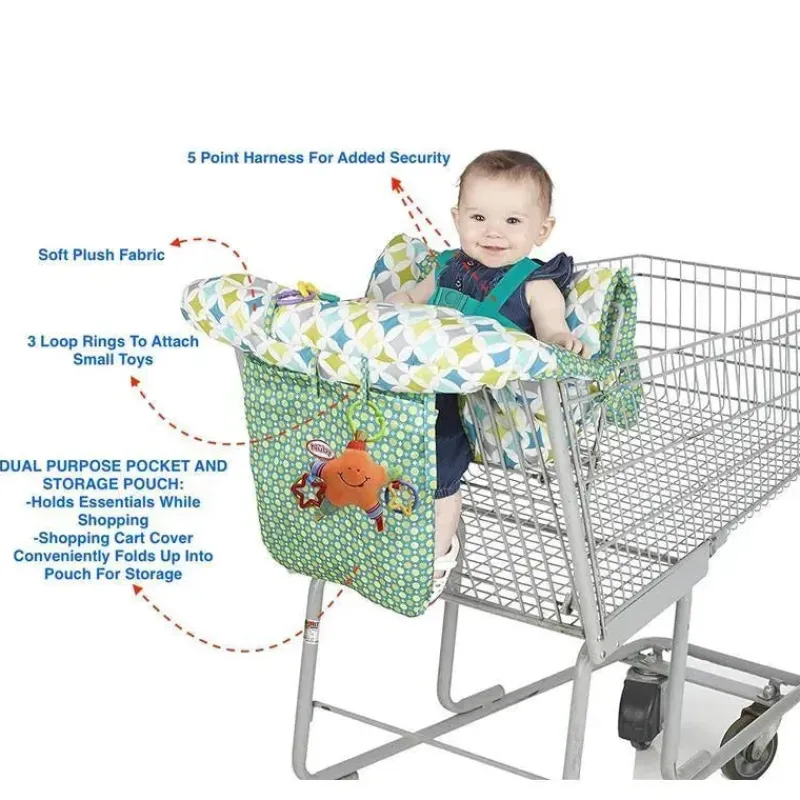 Nuby High Chair Accessories|High Chair*- Shopping Cart N/ Hi Chair Cover