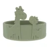 Nuby Suction Plates & Bowls|Dishes, Utensils & Food Containers*- Silicone Giraffe Baby Feeding Bowl - Green