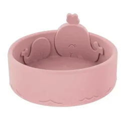 Nuby Suction Plates & Bowls|Dishes, Utensils & Food Containers*- Silicone Whale Baby Feeding Bowl - Pink Blush