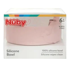 Nuby Suction Plates & Bowls|Dishes, Utensils & Food Containers*- Silicone Whale Baby Feeding Bowl - Pink Blush