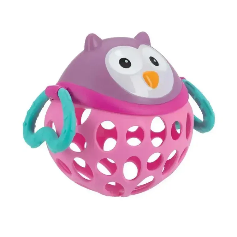 Nuby Rattles & Teethers*- Silly Shakers Animal Rattle Toy, Owl
