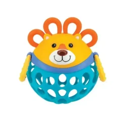 Nuby Rattles & Teethers*- Silly Shakers Animal Rattle Toy, Lion