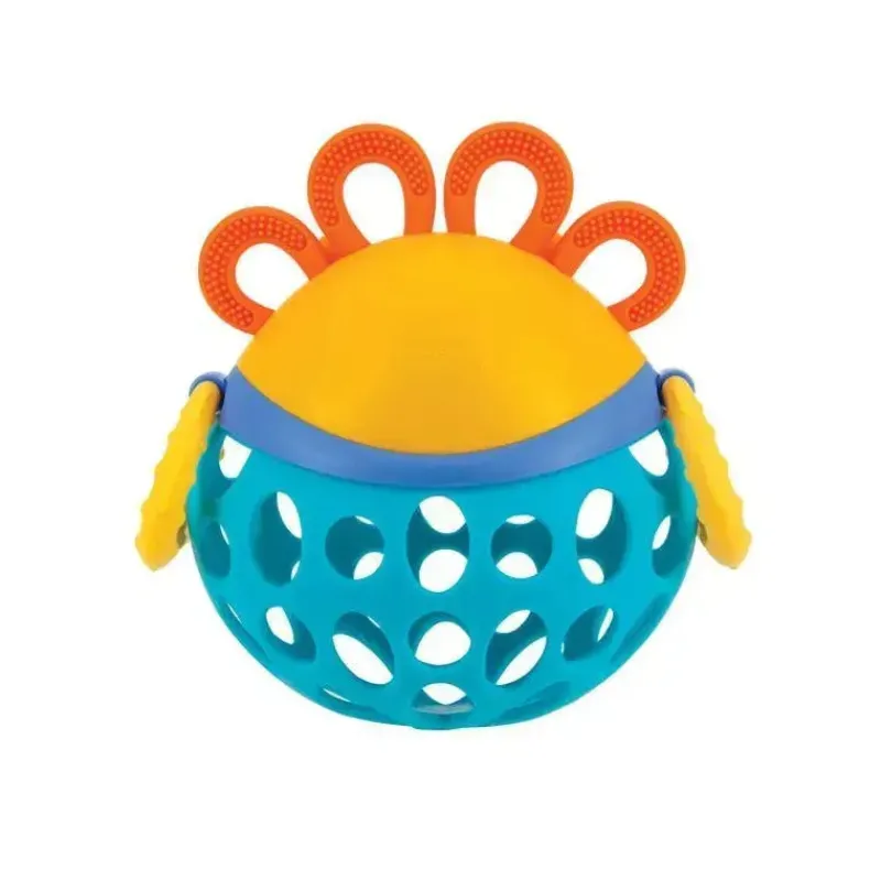 Nuby Rattles & Teethers*- Silly Shakers Animal Rattle Toy, Lion