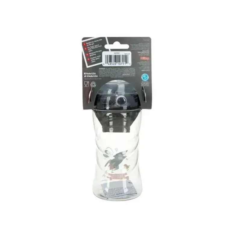 Nuby Water Bottle|Dishes, Utensils & Food Containers*- Sip-It Sport Soft Spout Sport Bottle, Rocket