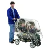 Nuby Weather Shields & Nets*- Tandem Stroller Weather Shield, Clear Plastic Cover