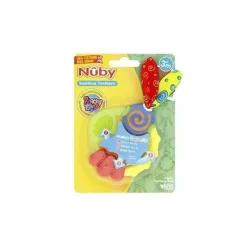 Nuby Rattles & Teethers|Toys For 0-12 Months*- Teether Combo Set, 1 Wacky Teether And 2 Chewbies