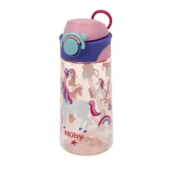 Nuby Straw, Sippy & Training Cups|Dishes, Utensils & Food Containers*- Thirsty Kids Flip It Bolt, Unicorn