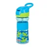 Nuby Straw, Sippy & Training Cups|Dishes, Utensils & Food Containers*- Thirsty Kids 12Oz Flip-It Reflex Push Button Soft Spout Cup, Blue