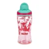 Nuby Straw, Sippy & Training Cups|Dishes, Utensils & Food Containers*- Thirsty Kids 12Oz No Spill Thin Straw Printed Flip-It Boost Cup, Pink