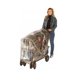Nuby Weather Shields & Nets*- Weather Shield Fits Most Tandem Stroller