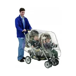 Nuby Weather Shields & Nets*- Weather Shield Fits Most Tandem Stroller