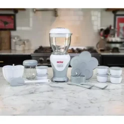 Nuby Processors, Blenders & Juicers*Garden Fresh Mighty Blender, Baby Food Maker - Cool Gray
