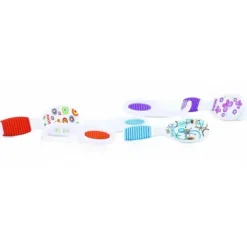 Nuby Grooming*Hard & Soft Comb & Brush Set - Colors May Vary