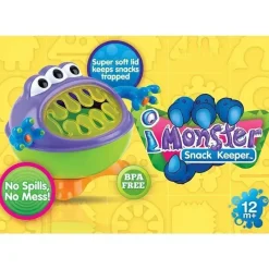 Nuby Food Jars & Snack Cups|Dishes, Utensils & Food Containers*Imonster Snack Keeper, Multicolor