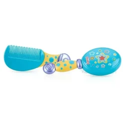 Nuby Grooming*Luv 'N Care Comb & Brush Set, Colors May Vary
