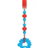 Nuby Rattles & Teethers*0M+ Silicone Beaded Pacifier Holder With Teether - Assorted