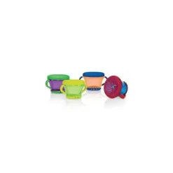 Nuby Food Jars & Snack Cups|Dishes, Utensils & Food Containers*1Pk Snack Keeper - Colors May Vary