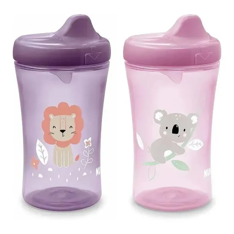 Nuk Straw, Sippy & Training Cups|Dishes, Utensils & Food Containers*- Advanced Hard Spout Sippy Cup, 2pk, Girl