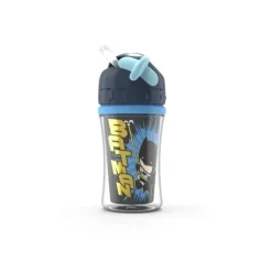 Nuk Straw, Sippy & Training Cups|Dishes, Utensils & Food Containers*- Boy Justice League Insulated Straw Cup, 9Oz