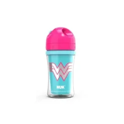 Nuk Straw, Sippy & Training Cups|Dishes, Utensils & Food Containers*- Cup Justice League Straw 9 Oz 1 Pk, Girl
