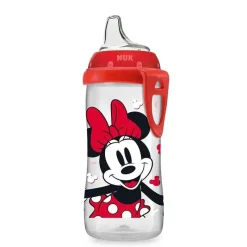 Nuk Straw, Sippy & Training Cups|Dishes, Utensils & Food Containers*- Disney Minnie Mouse Active Cup 10 Oz, 1 Pk, Silicone
