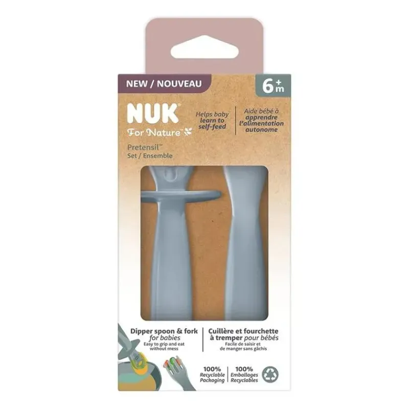 Nuk Utensils & Accessories|Dishes, Utensils & Food Containers*- For Nature Pretensil 2Pk Set