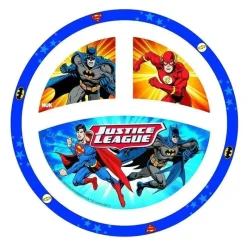 Nuk Plates & Bowls|Dishes, Utensils & Food Containers*- Justice League Dinnerware Plate 1 Pk, Boy