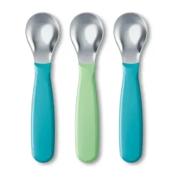 Nuk Utensils & Accessories|Dishes, Utensils & Food Containers*- Kid Cutlery Spoon 3 Pk Neutral 1/12