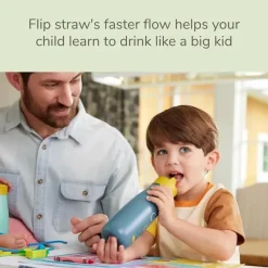 Nuk Water Bottle|Dishes, Utensils & Food Containers*- Mini Me Flipstraw 15Oz 1Pk