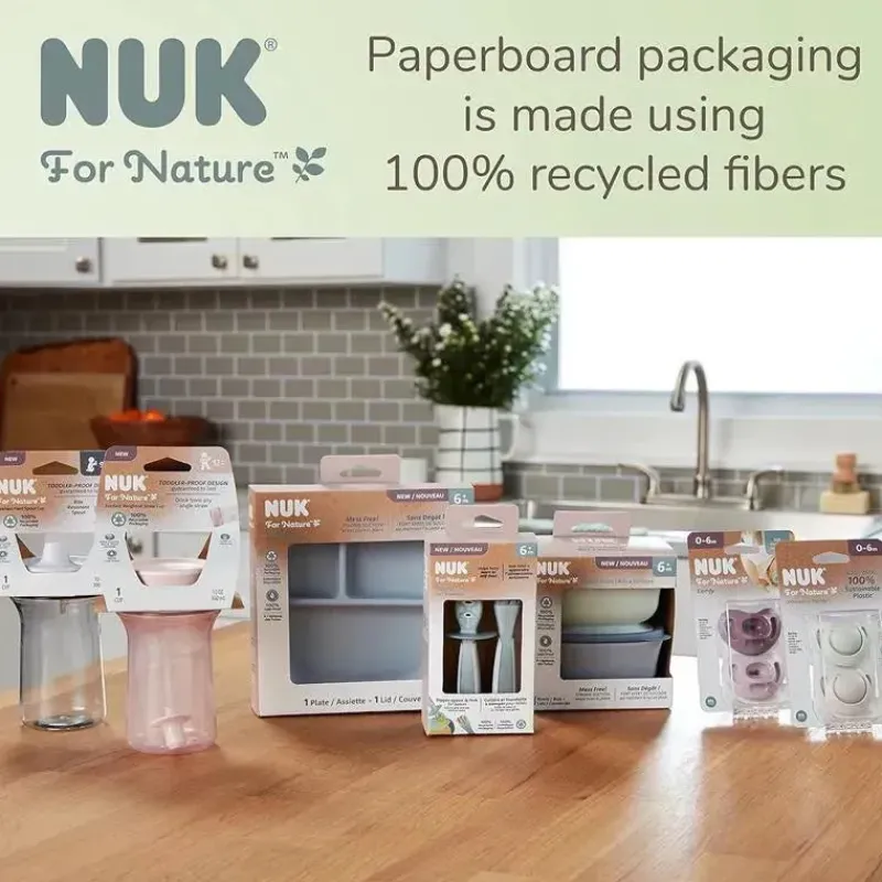 Nuk Straw, Sippy & Training Cups|Dishes, Utensils & Food Containers*- Nature Everlast Weighted Straw Cup