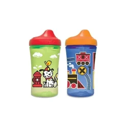 Nuk Straw, Sippy & Training Cups|Dishes, Utensils & Food Containers*- 2Pk First Essentials Hard Spout Sippy Cup, 10 Oz