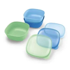 Nuk Plates & Bowls|Dishes, Utensils & Food Containers*- 3Pk Stacking Bowl & Lid