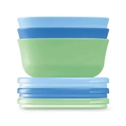 Nuk Plates & Bowls|Dishes, Utensils & Food Containers*- 3Pk Stacking Bowl & Lid
