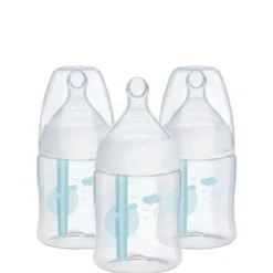 Nuk Straw, Sippy & Training Cups|Dishes, Utensils & Food Containers*- Smooth Flow Pro Anti-Colic Baby Bottle, 5oz, 3pk