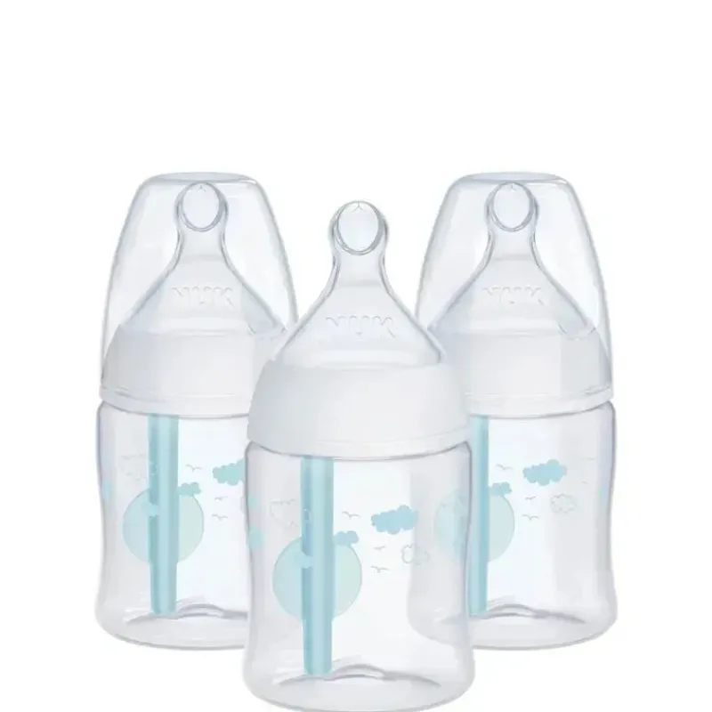Nuk Straw, Sippy & Training Cups|Dishes, Utensils & Food Containers*- Smooth Flow Pro Anti-Colic Baby Bottle, 5oz, 3pk
