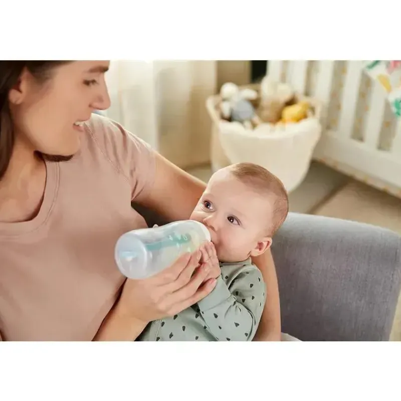 Nuk Straw, Sippy & Training Cups|Dishes, Utensils & Food Containers*- Smooth Flow Pro Anti-Colic Baby Bottle, 5oz, 1pk