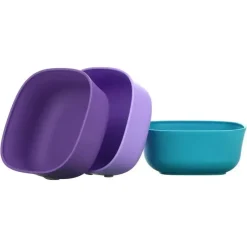 Nuk Plates & Bowls|Dishes, Utensils & Food Containers*- Stacking Bowl 3Pk Girl